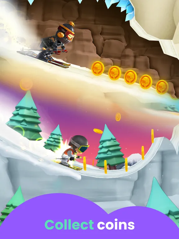 Capturas de pantalla de Skiing Games for Kids iPad 